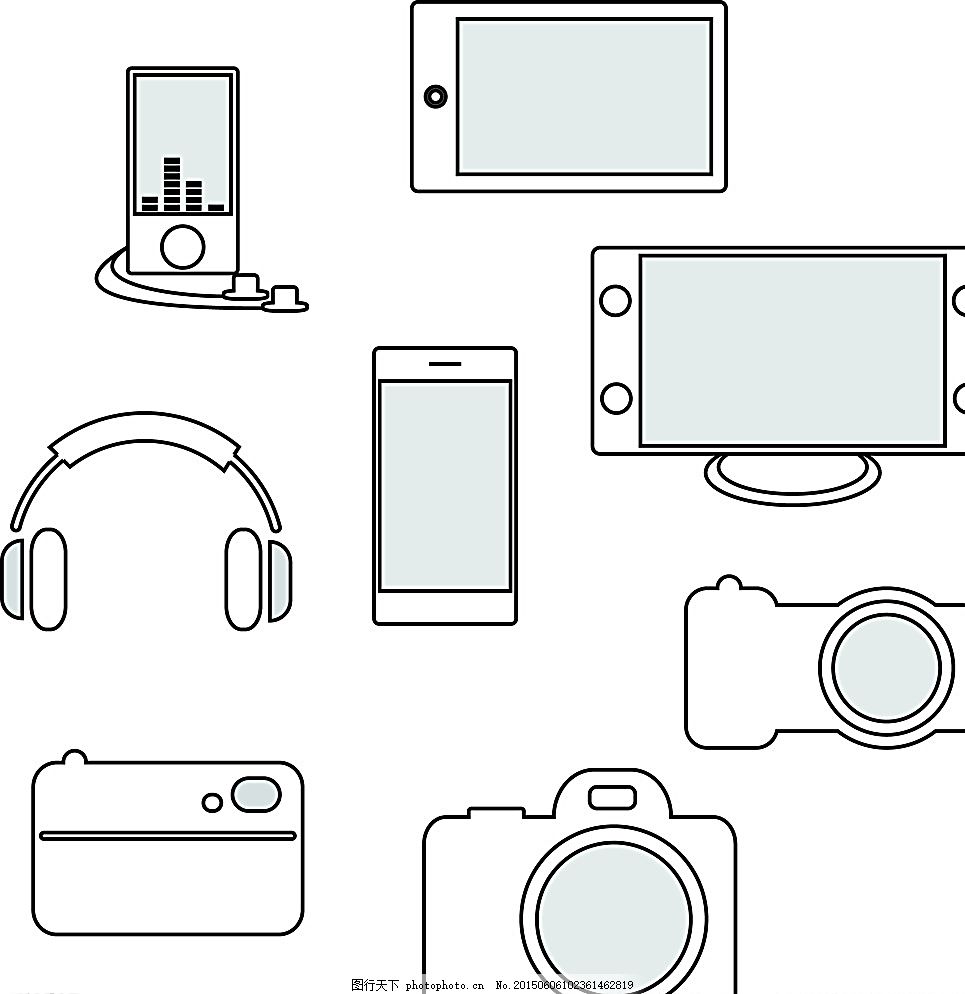 电子产品小图标图片