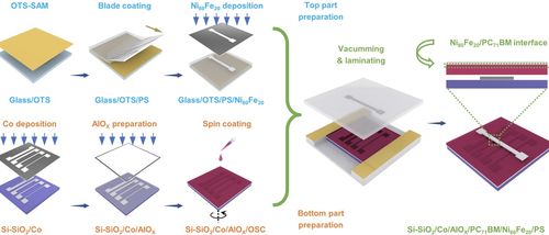 磁性电极无损转移制备高性能自旋电子器件获进展
