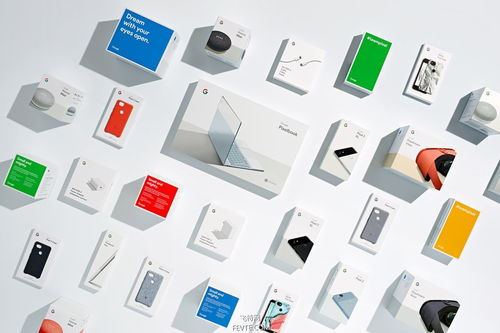 谷歌全系电子产品包装设计