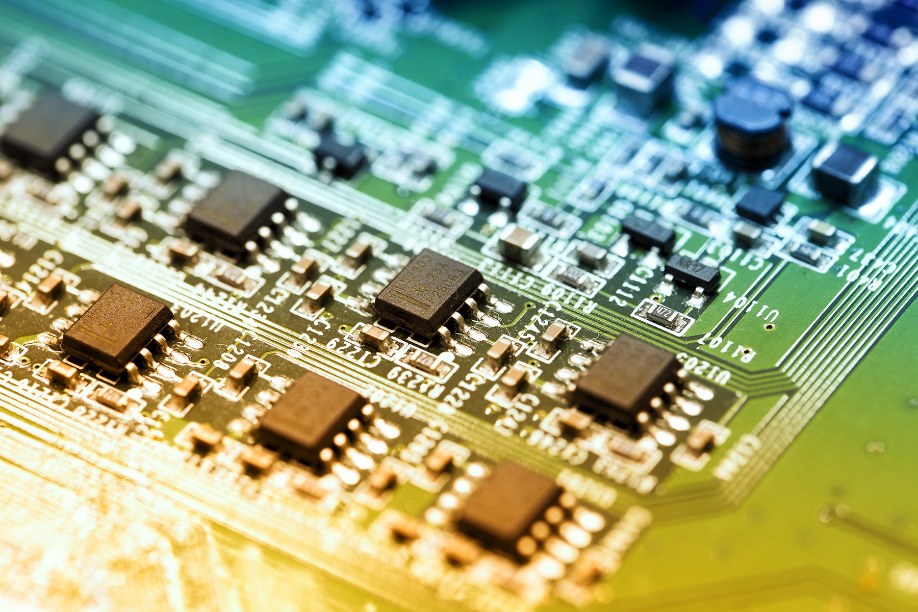 主板上的电子元件45043_其它类_其它类_图库壁纸_68Design